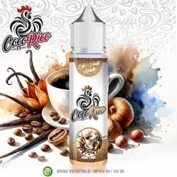 BUD'S VAPE - COCORICO - CAFE VANILLE NOISETTE - 50ML