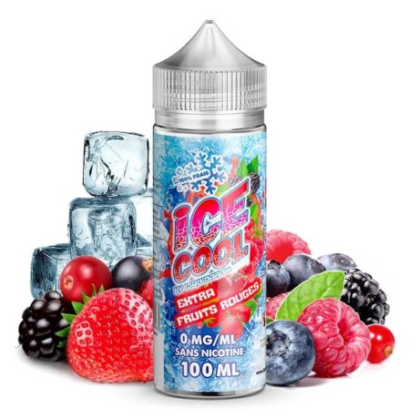 ICE COOL - EXTRA FRUITS ROUGES - 100ML