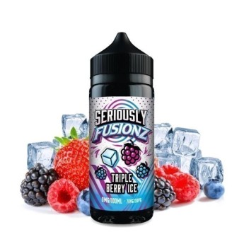 TRIPLE BERRY ICE 0MG 100ML - SERIOUSLY FUSIONZ BY DOOZY