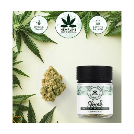 Skunk Fleur de CBD (5g) - Hempline