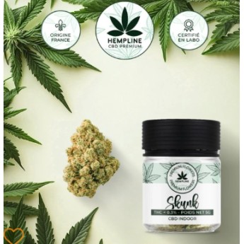 Skunk Fleur de CBD (5g) - Hempline