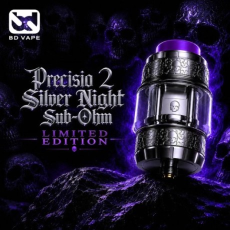 Precisio 2 Sub-Ohm 7.5ml Édition Limitée Silver Night - BD Vape