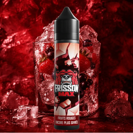 Frisson MAX 50 ml - fruits rouges max 0MG