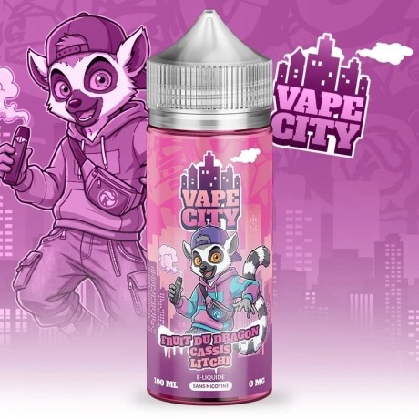 FRUIT DU DRAGON CASSIS LITCHI VAPE CITY 50ML/100ML