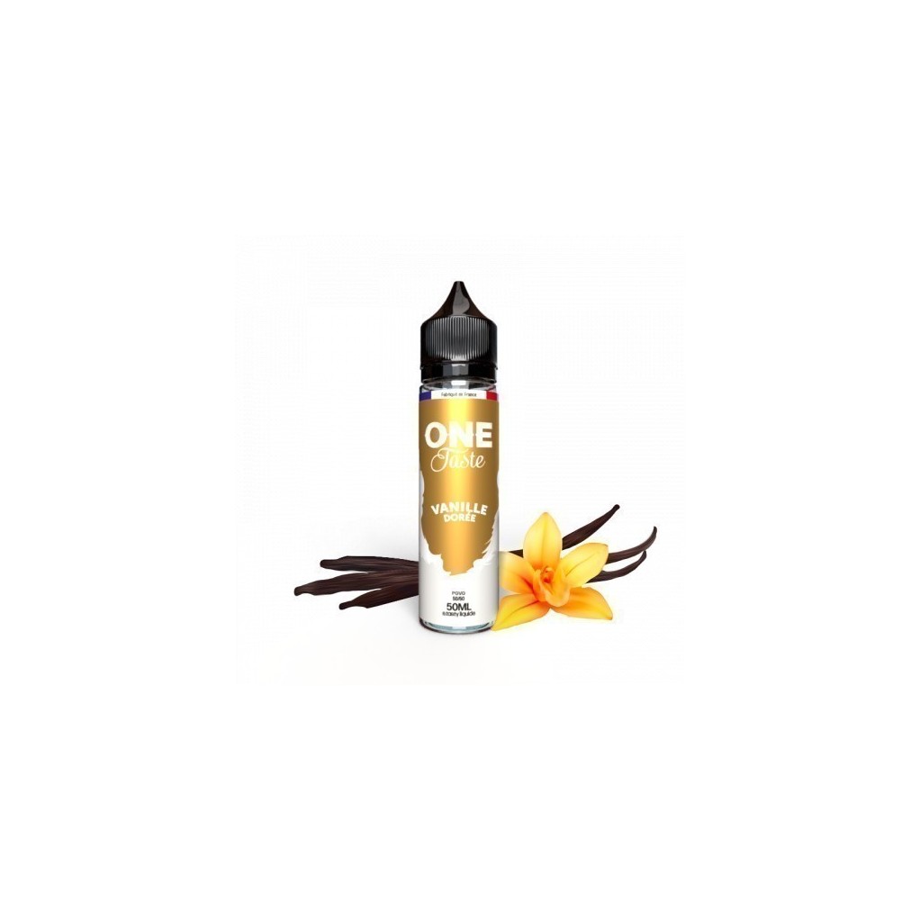 ONE TASTE - VANILLE DOREE 50ML ONE TASTE - VANILLE DOREE 50ML